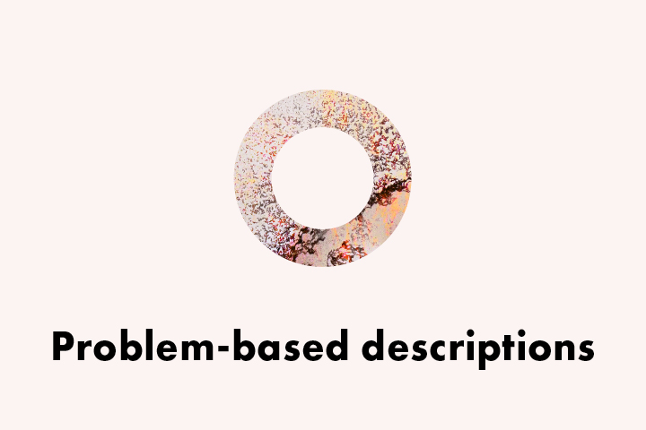 Problem-based descriptions