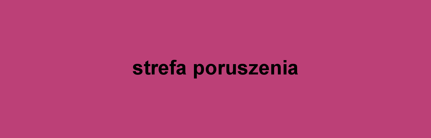 Strefa poruszenia